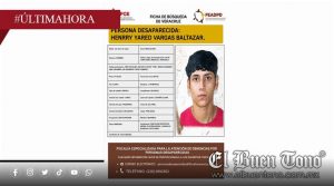 Buscan a Henrry Yared Vargas Baltazar; desapareció en Omealca