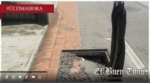 Registro dañado en bulevar Tratados de Córdoba evidencia abandono del Ayuntamiento