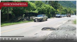 Fracasa bacheo en tramo federal; SICT ve derrumbarse su plan