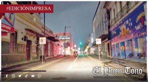 Alonso deja a oscuras calle 9; obra pública es deficiente