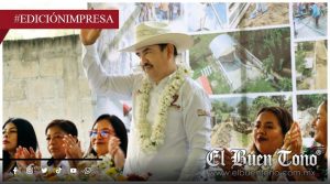 José Luis Cortés entrega techado; en telesecundaria de Fresnal