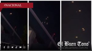 Luces misteriosas en el cielo de Tijuana generan inquietud y especulaciones en redes sociales