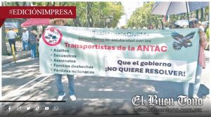 Va una Iniciativa de ANTAC al Congreso; responsabiliza a GN por inseguridad en carreteras