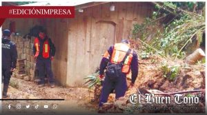 ‘Boris’ anega casas y deja derrumbes; en comunidades de la Sierra