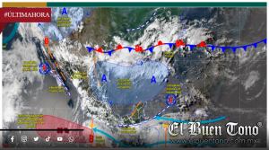 Monzón Mexicano y posible ciclón “Elida” provocarán lluvias intensas en gran parte del país