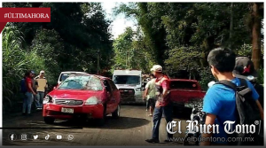 MAESTRA SUFRE ACCIDENTE AL SALIRSE DE LA CARRETERA EN COMAPA