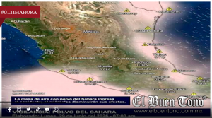 POLVO DEL SAHARA LLEGA A MÉXICO: VERACRUZ Y OTROS ESTADOS TENDRÁN CIELOS BLANQUECINOS Y MENOS VISIBILIDAD