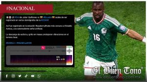 Gol de Quiñones genera “microsismo” en la Ciudad de México