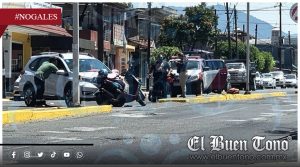 Accidente entre automóvil y motocicleta moviliza a cuerpos de emergencia
