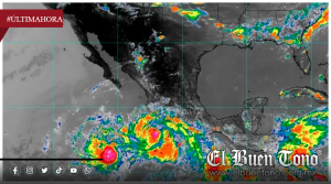 SMN vigila zona de baja presión en el Pacífico; podría convertirse en la tormenta tropical “Genevieve”