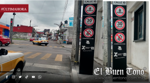 EL AYUNTAMIENTO VIOLA LA NOM-034 AL VENDER SU SEÑALIZACIÓN VIAL A UNA ZAPATERÍA