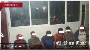 Detienen a varias medellinenses por presunto robo de material de obra pública en La Gloria