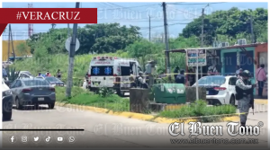 As3s1n4n a b4laz0s a peluquero dentro de su negocio en Coatzacoalcos