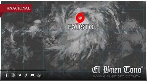 ‘Fausto’ se convierte en huracán categoría 1 en el Pacífico; no representa riesgo para México