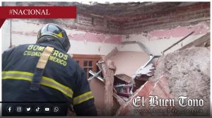 Se desploma techo en vivienda de la colonia Álamos; rescatan a tres personas en CDMX
