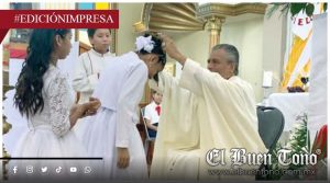 Cumplen con su Primera Comunión