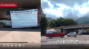 HABITANTES SE MANIFIESTAN Y EXHIBEN DEMANDAS A AUTORIDADES FEDERALES Y ESTATALES