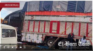 Robo de tractocamión en la autopista Amozoc–Acatzingo moviliza al gremio transportista