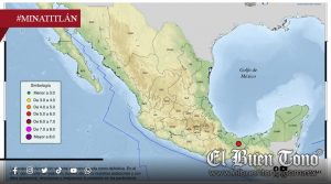Se registra sismo de 5 al sur de Minatitlán