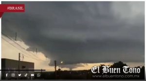 VIDEO|Tornado deja 7 heridos y severos daños en el sur de Brasil