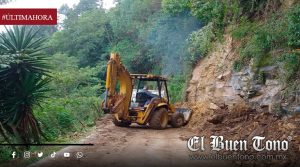 REABREN CARRETERA MOXALA–AHUATEPEC TRAS DERRUMBE