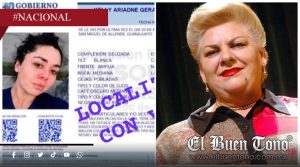 Localizan con vida a Kelly Ariadne, nieta de Paquita la del Barrio tras 40 días de búsqueda