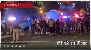 Aficionados mexicanos rodean hotel donde se hospeda la selección de Inglaterra previo al duelo ante el Tricolor