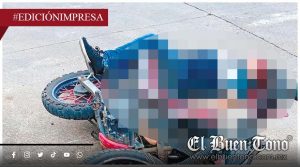 Mαtαn a motociclista; pl0mo sacude a Omealca