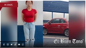 Le regala auto robado a su novia y la detienen en la Ciudad de México