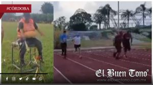 VIDEO|Manuel Alonso Cerezo promociona su maratón mientras los atletas con discapacidad pagan sus propios uniformes