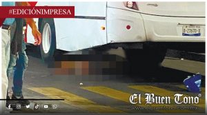 Identifican a mujer que murió arrollada; era de 20 de Noviembre