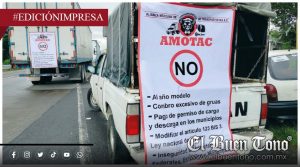 Amotac amenaza con paro total; ultimátum en el transporte