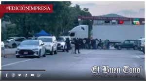 Transportistas cierran dos casetas; ya no aguantan la inseguridad