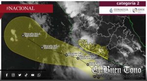Huracán Polo se intensifica y alcanza categoría 2