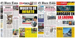Las portadas de hoy en El Buen Tono, 14 septiembre 2026