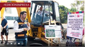 Aguilar Martínez mejora red de agua; beneficiará a Palmillas
