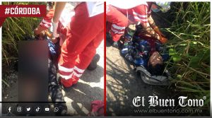 Lesionado motociclista al derrapar por piedra en el camino