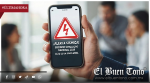 Hoy sonará la Alerta Sísmica por el Segundo Simulacro Nacional 2026