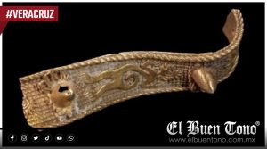 Regresa a México brazalete de oro vinculado con las Joyas del Pescador de Veracruz