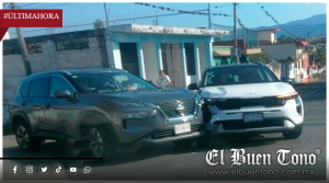CHOQUE ENTRE DOS CAMIONETAS DEJA SOLO DAÑOS MATERIALES EN NUEVO CÓRDOBA