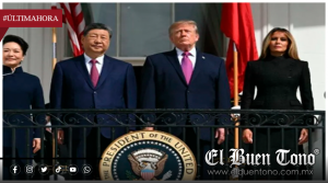 TRUMP RECIBE A XI JINPING EN LA CASA BLANCA Y HABLA DE UNA “VERDADERA GRAN AMISTAD”