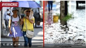 Veracruz tendrá calor, Surada y aumento de lluvias hacia el fin de semana