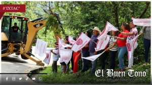 Arranca en Ixtaczoquitlán obra de cunetas en la carretera a Cumbre de Tuxpango