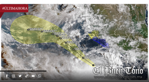 Suspenden clases en 30 municipios de Jalisco por fuertes lluvias asociadas a la tormenta tropical “Rachel”