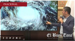 Huracán “Polo” podría tocar tierra en Baja California como categoría 1 o 2 este lunes