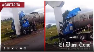 Mver3 conductor de tractocamión en la México-Puebla