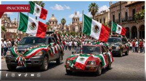 ¡Cuidado! Llevar la bandera de México en el auto podría generar una multa