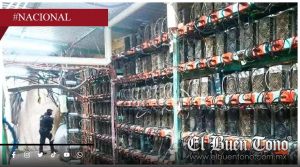 Desmantelan granja clandestina de criptomonedas en Puebla