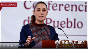 SHEINBAUM RECHAZA QUE LA MAYORÍA DE LOS MEXICANOS APOYE UNA INTERVENCIÓN DE EU CONTRA EL CRIMEN