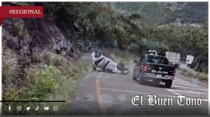 Vuelca automóvil en la autopista Maltrata-Ciudad Mendoza